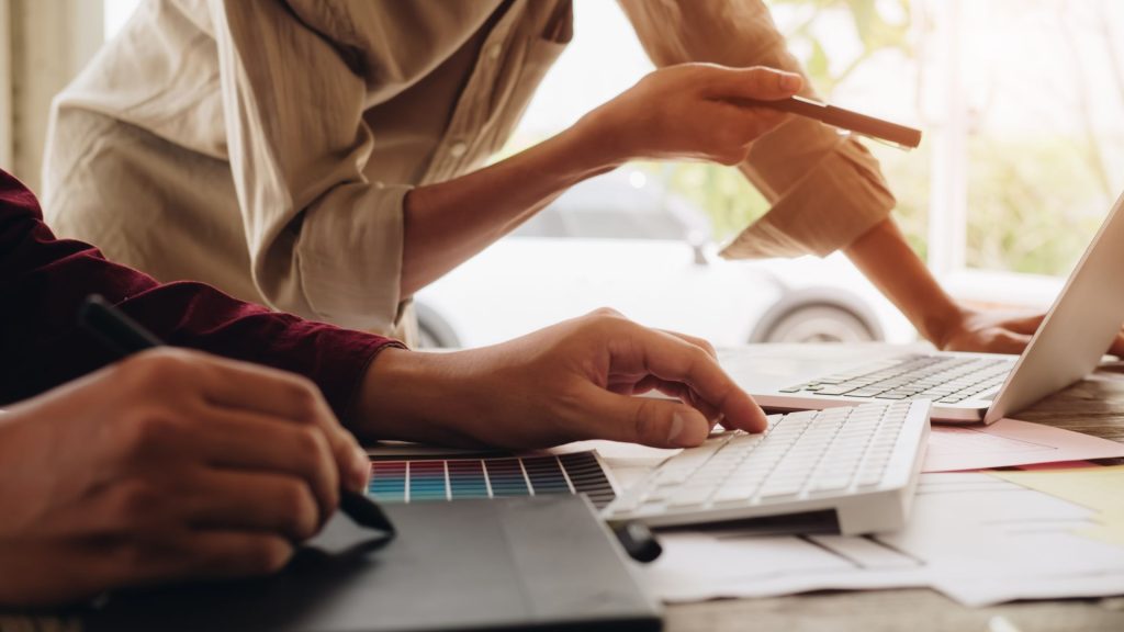 how the online process works